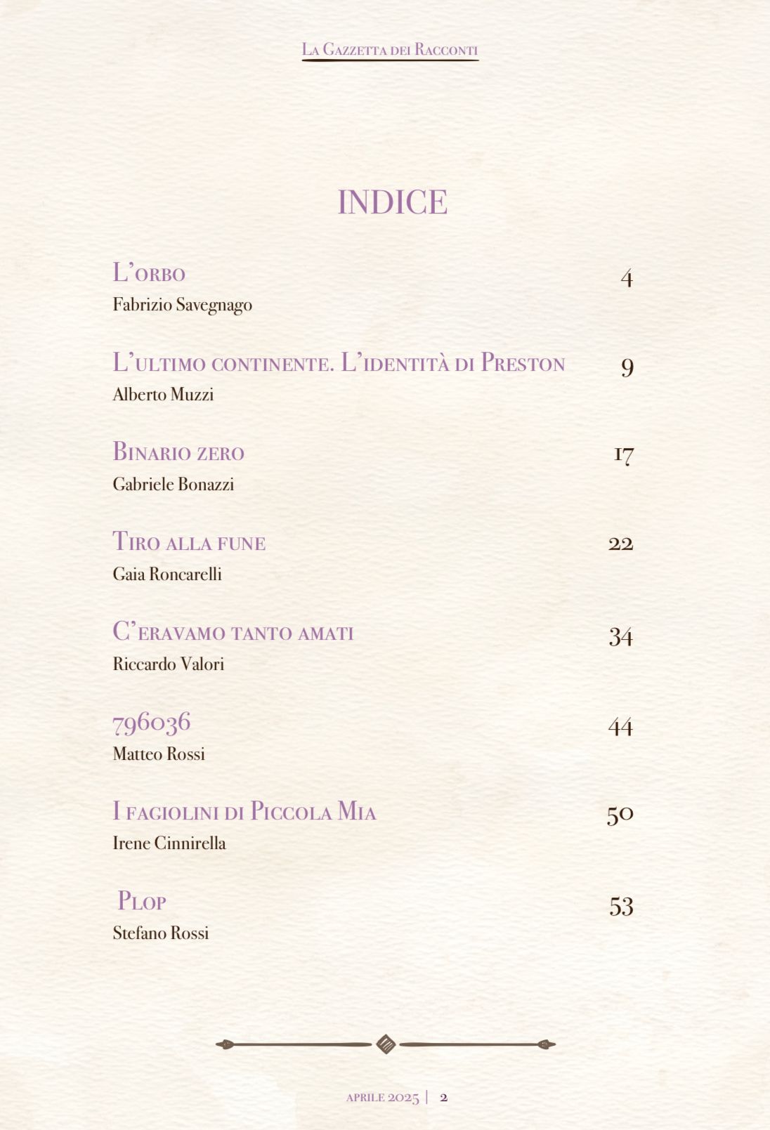 Numero 1 - Aprile 2025 - immagine 4