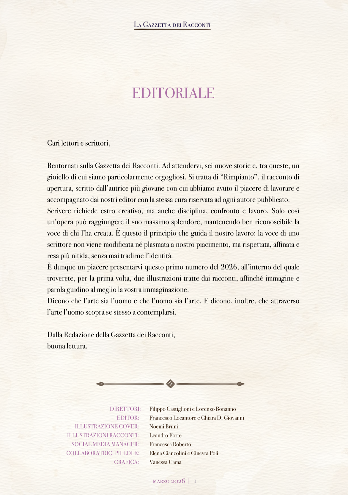Numero 3 - Marzo 2026 - immagine 2