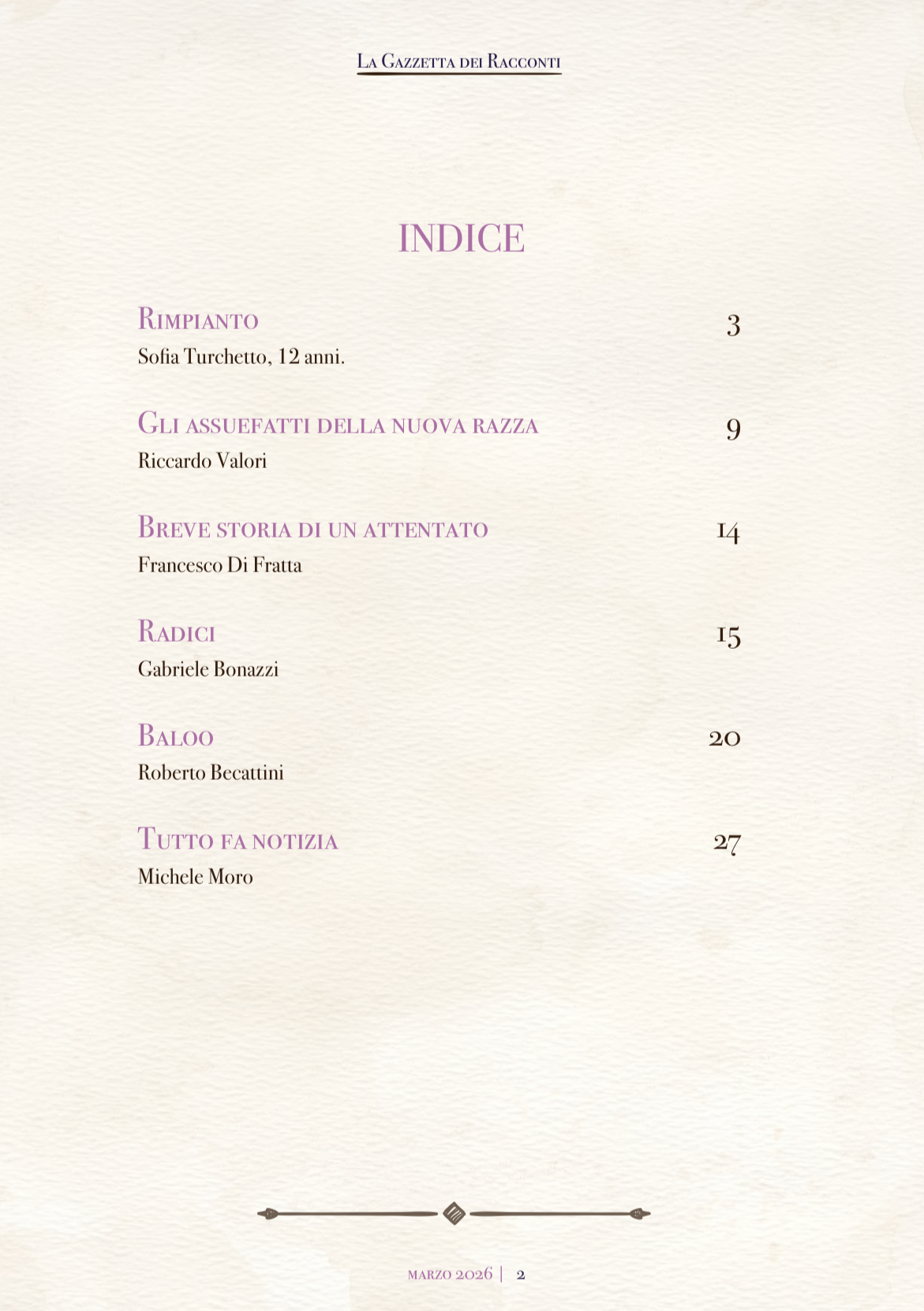 Numero 3 - Marzo 2026 - immagine 3